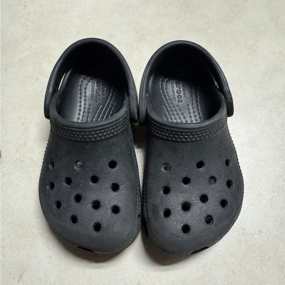 CROCS Kids Black Sandals
